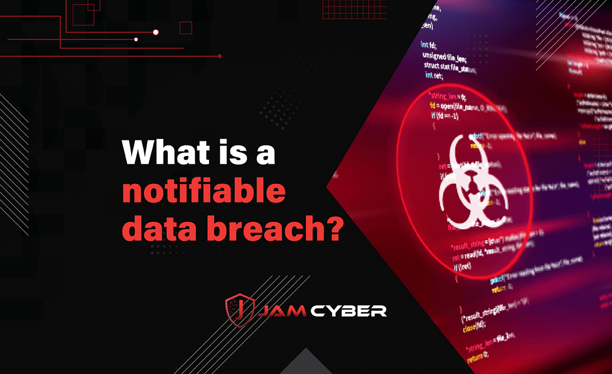 What is a notifiable data breach?